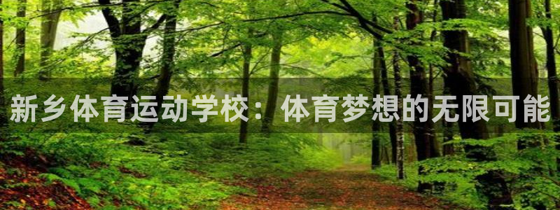 bbin视讯游戏官网：新乡体育运动学校：体育梦想的无限可能